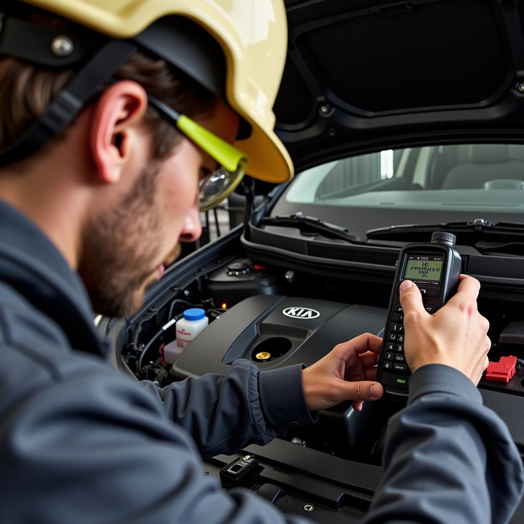 Checking Brake Fluid in Kia Sorento