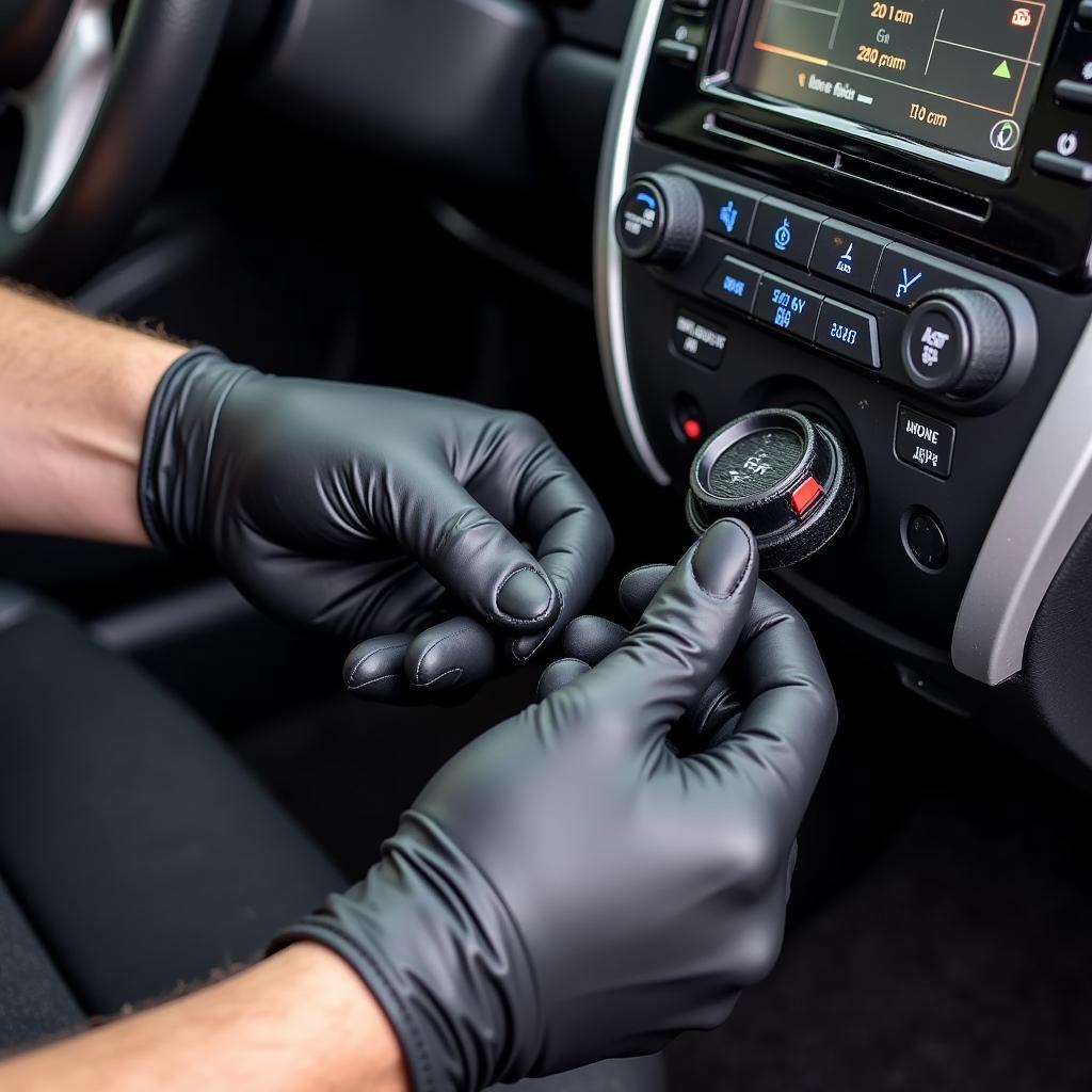 Checking the Brake Fluid Level in a Nissan Leaf