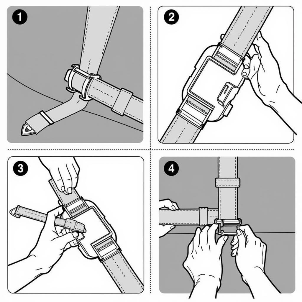 Checking the Seat Belt Buckle Sensor