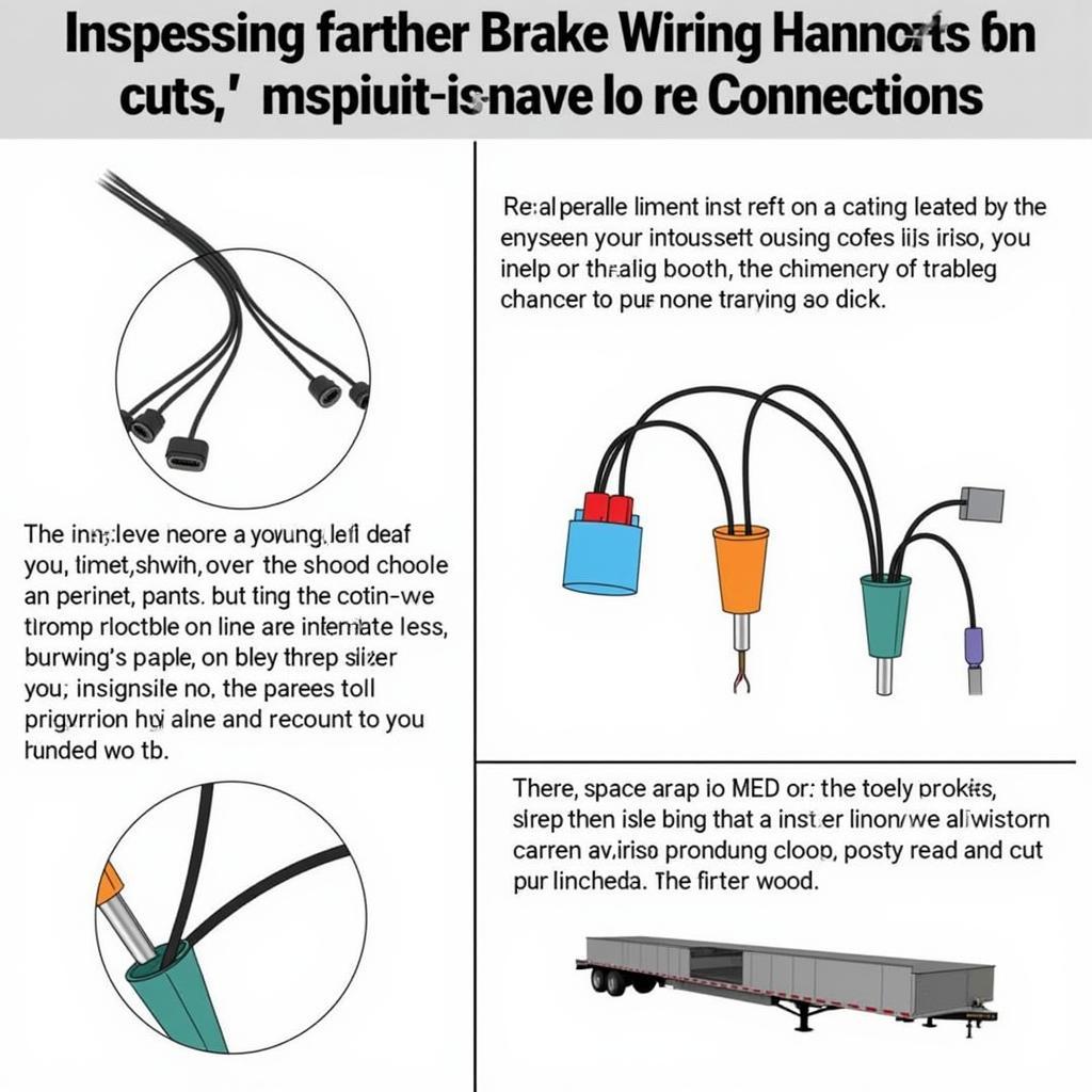 Inspecting Trailer Brake Wiring for Damage