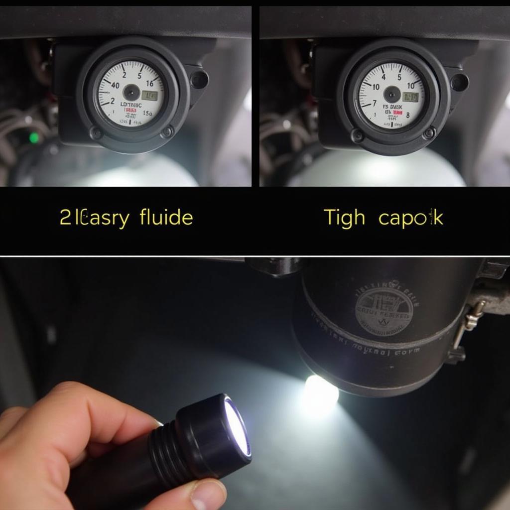 Checking VW Sharan Brake Fluid Level