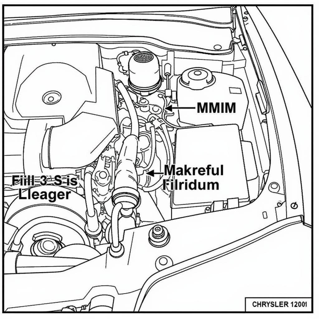 Chrysler 300 Brake Fluid Reservoir