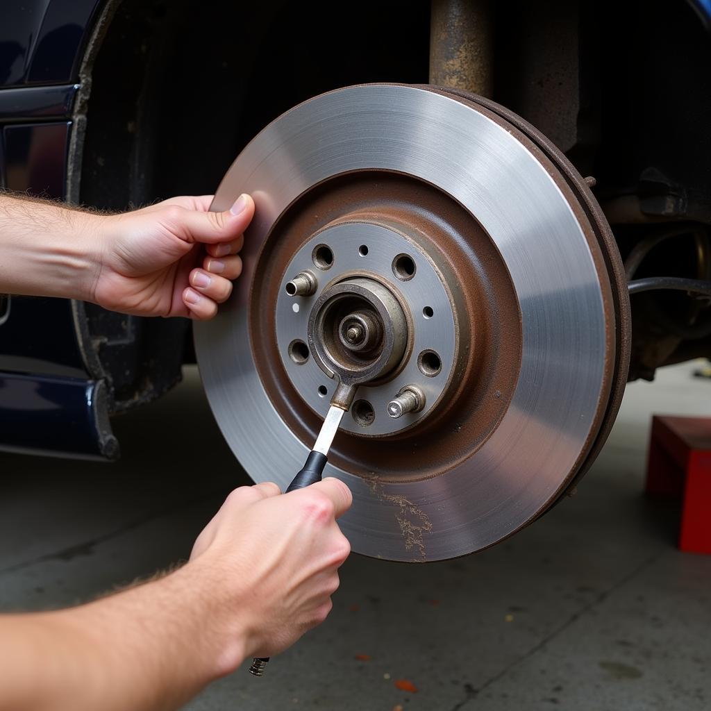 Civic Brake Rotor Inspection