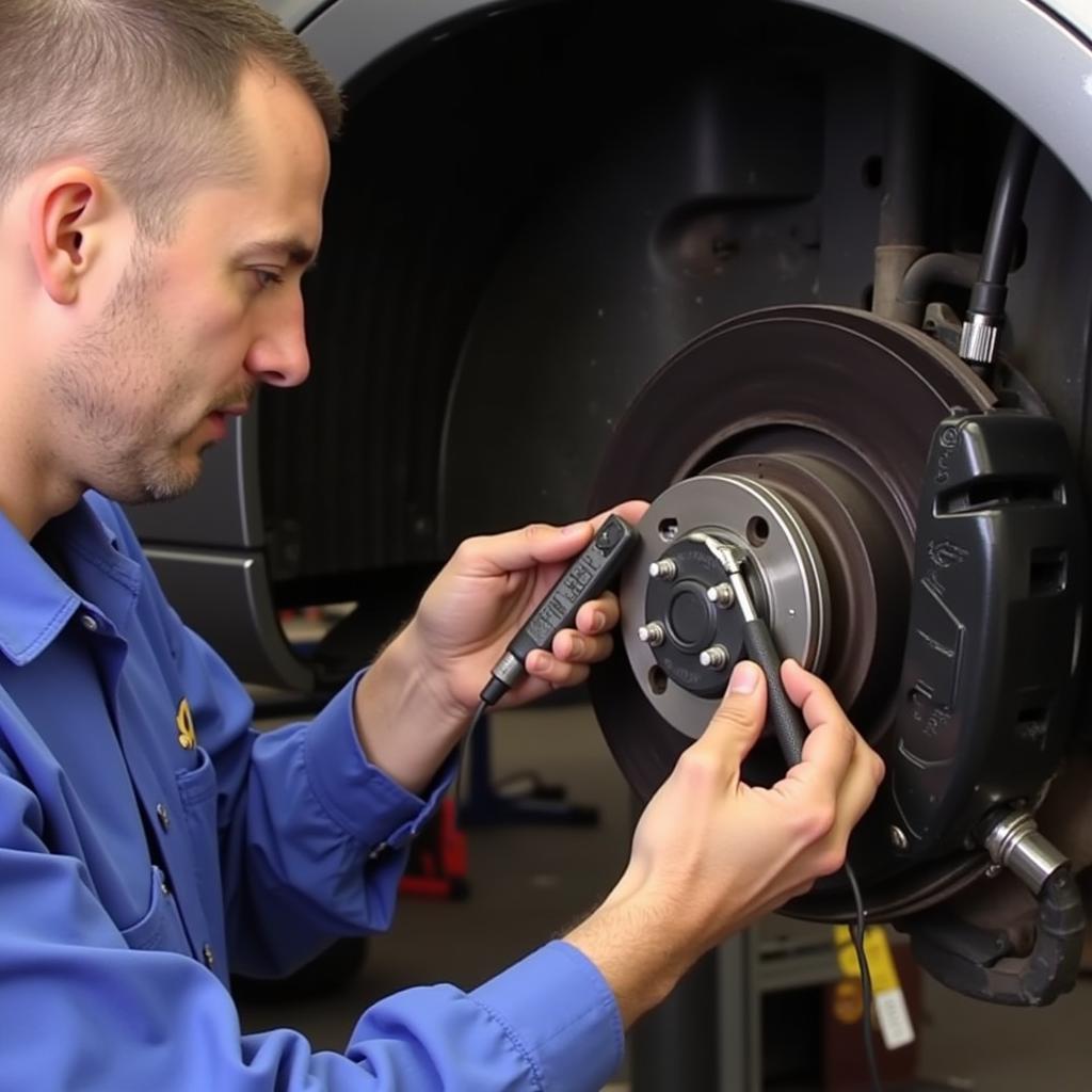 Diagnosing Brake Pad Warning Light