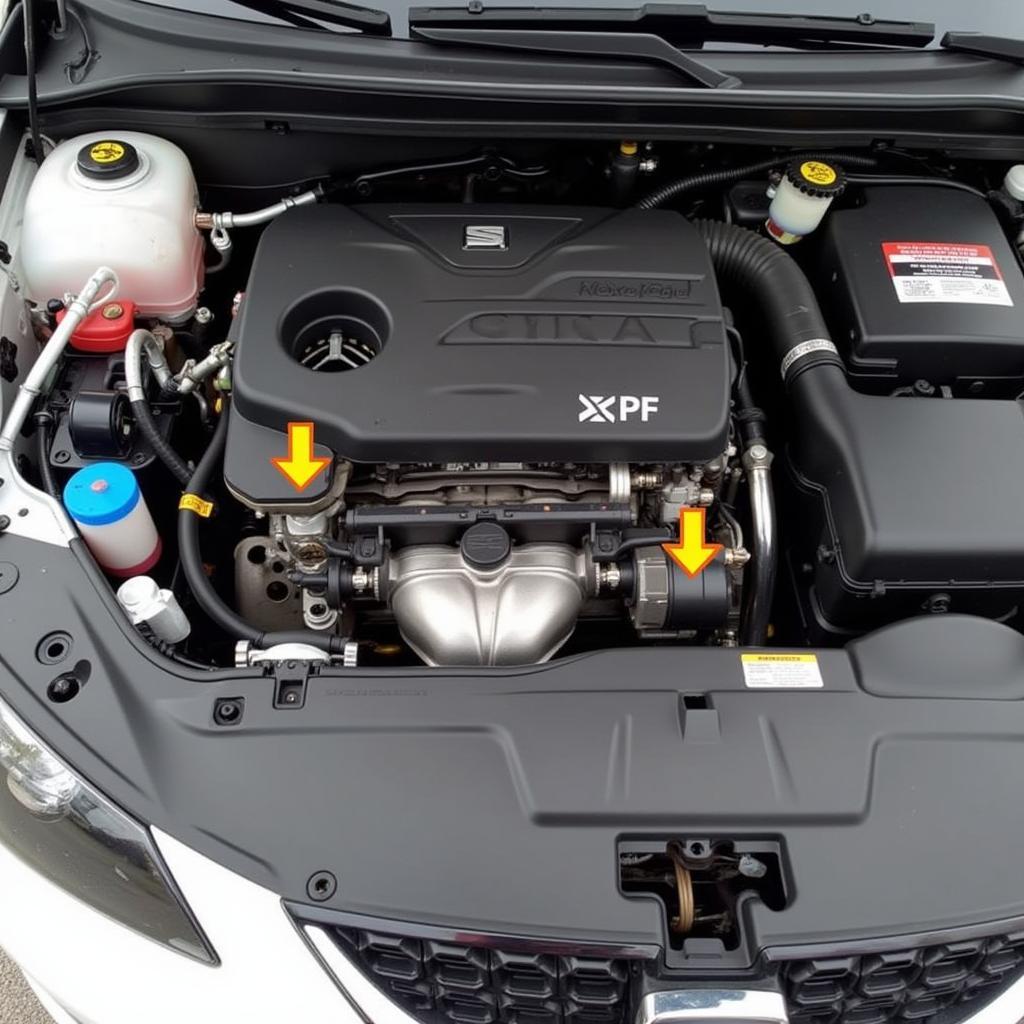 Seat Leon DPF Location