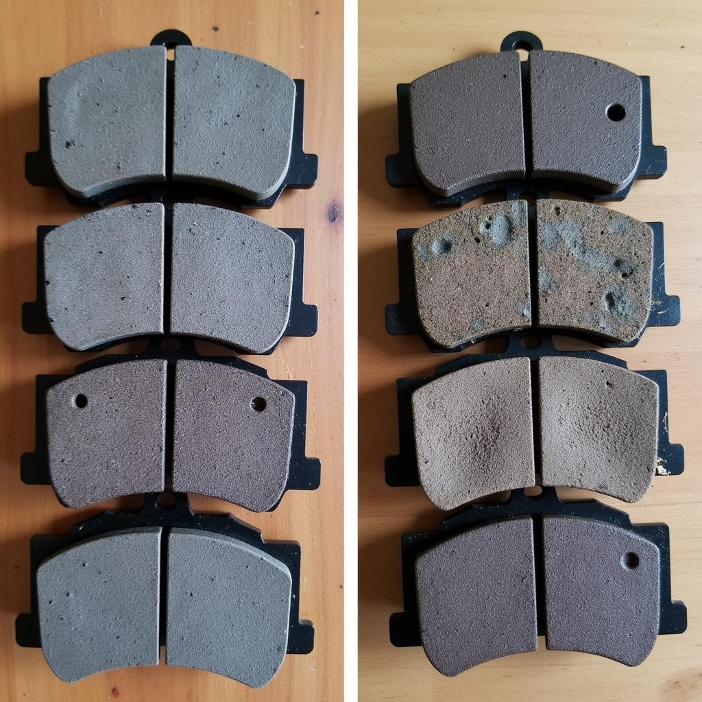 Worn Brake Pads on a Ford F150