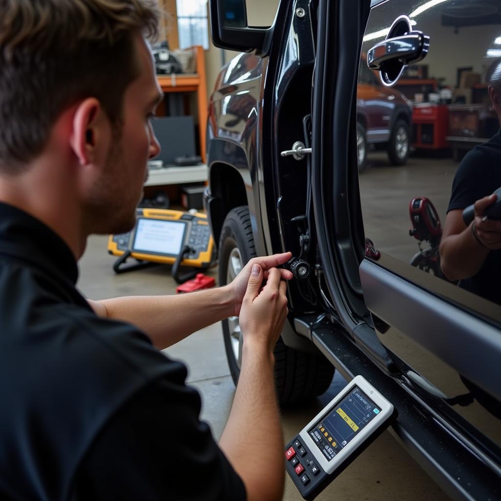 Chevrolet Silverado Door Sensor Malfunction