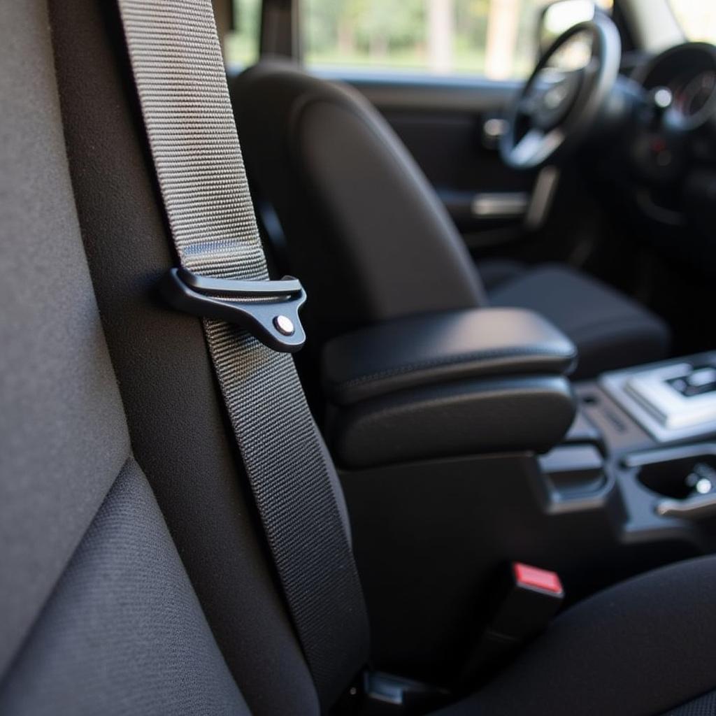 FJ Cruiser Interior with Seatbelt