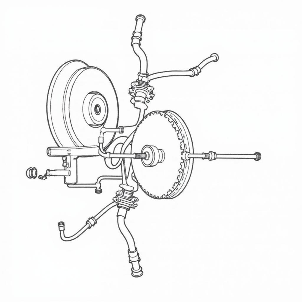 FJ40 Brake System Diagram