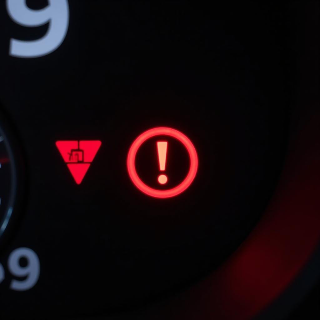 Ford Brake System Warning Light on Dashboard