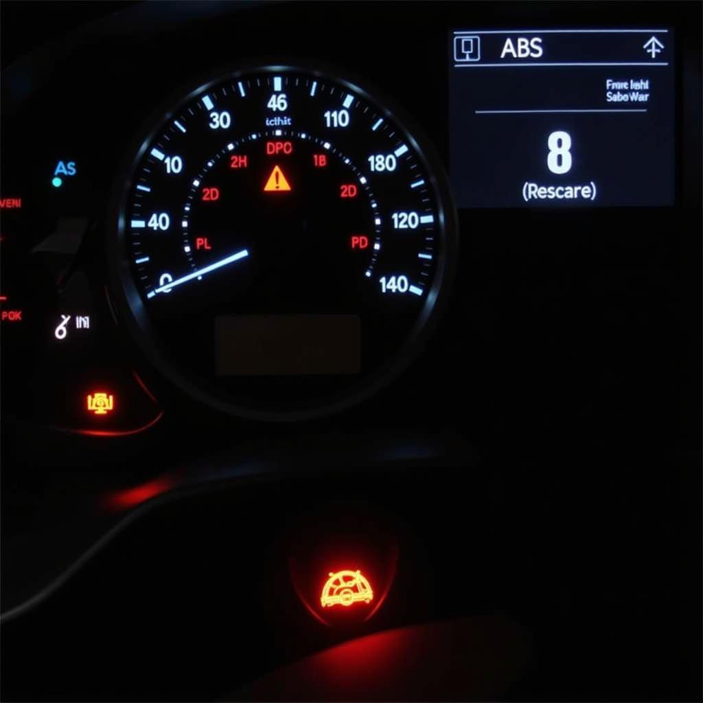 Ford Escape Brake Warning Lights on Dashboard