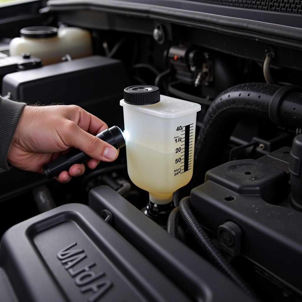 Checking Brake Fluid Level in Ford F150