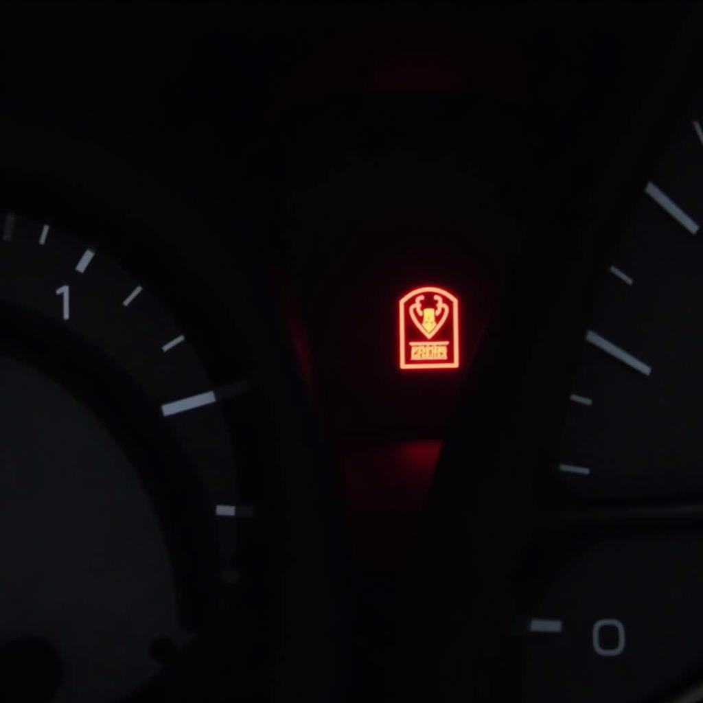 Dashboard Fluid Warning Lights in a Ford Focus