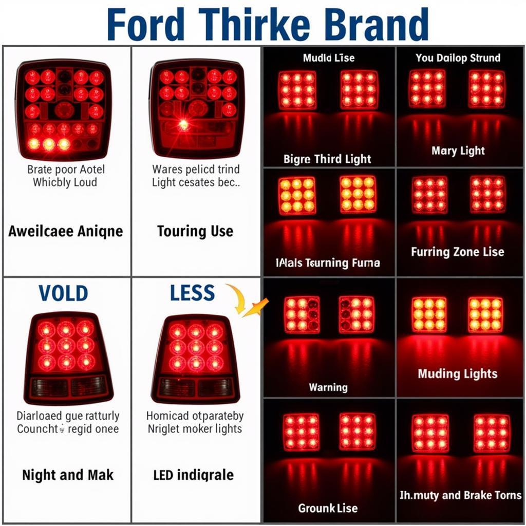 Ford Third Brake Light Types