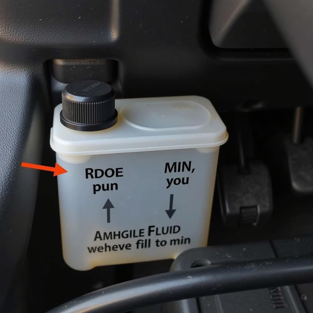 Ford Transit Brake Fluid Reservoir