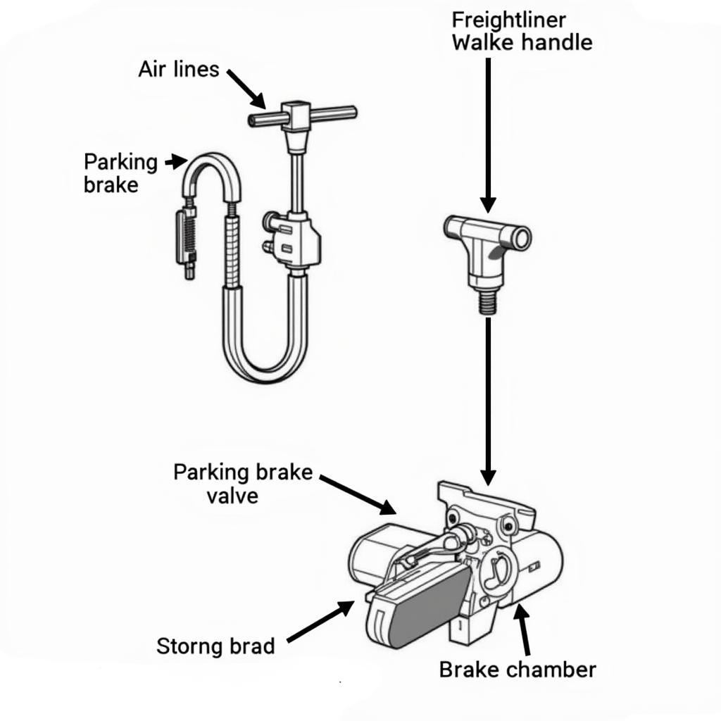 Freightliner Parking Brake System Components