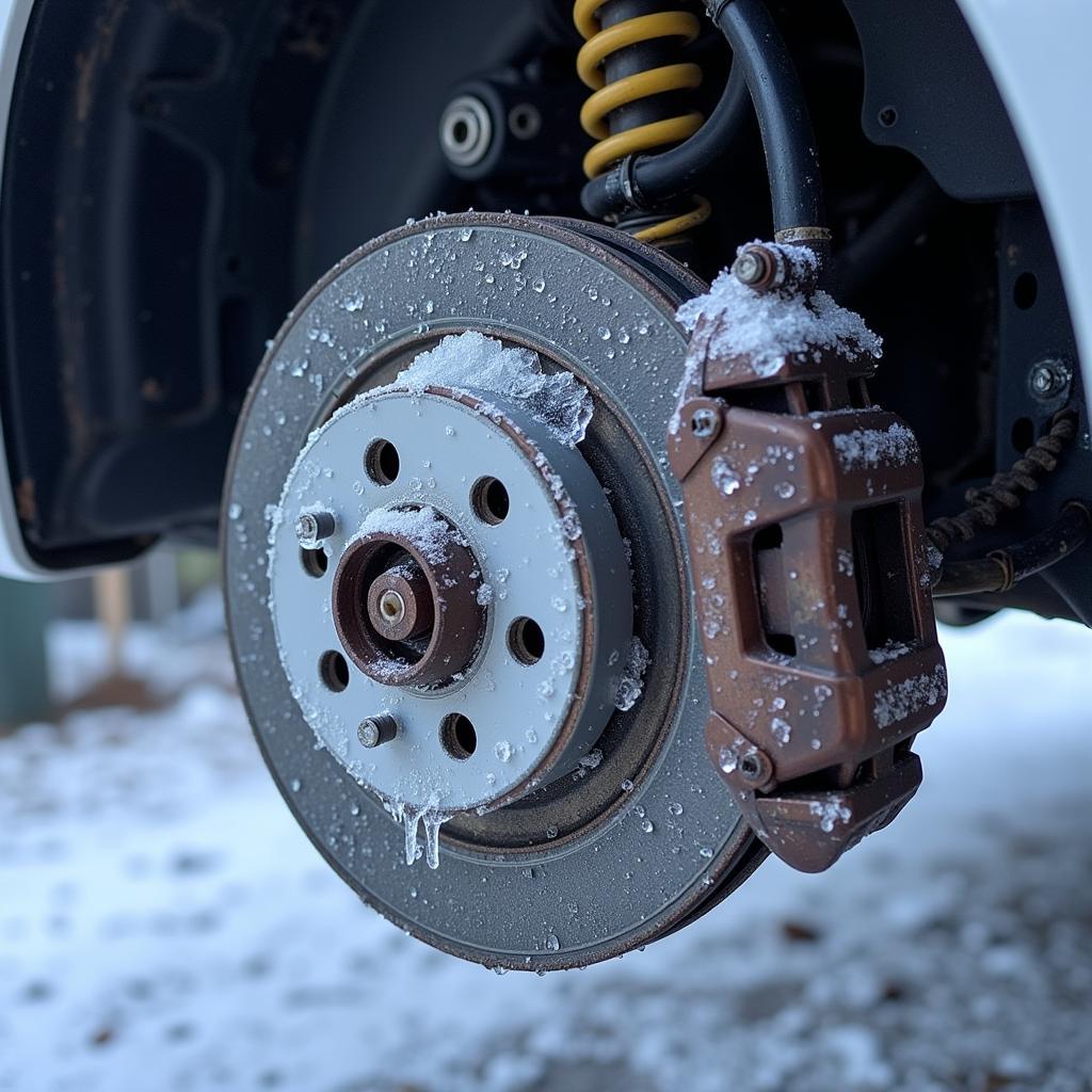 Frozen Brake Lines