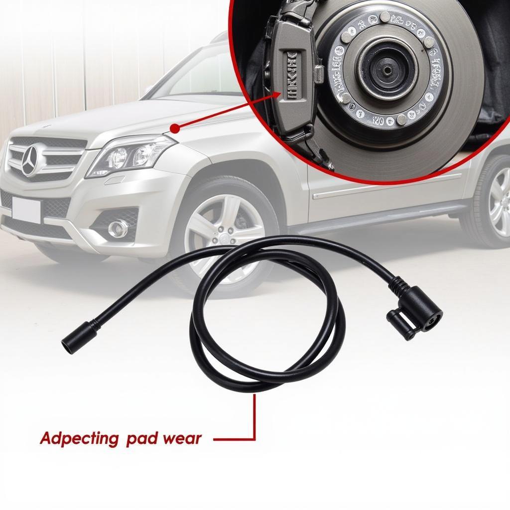 GLK 350 Brake Pad Wear Sensor