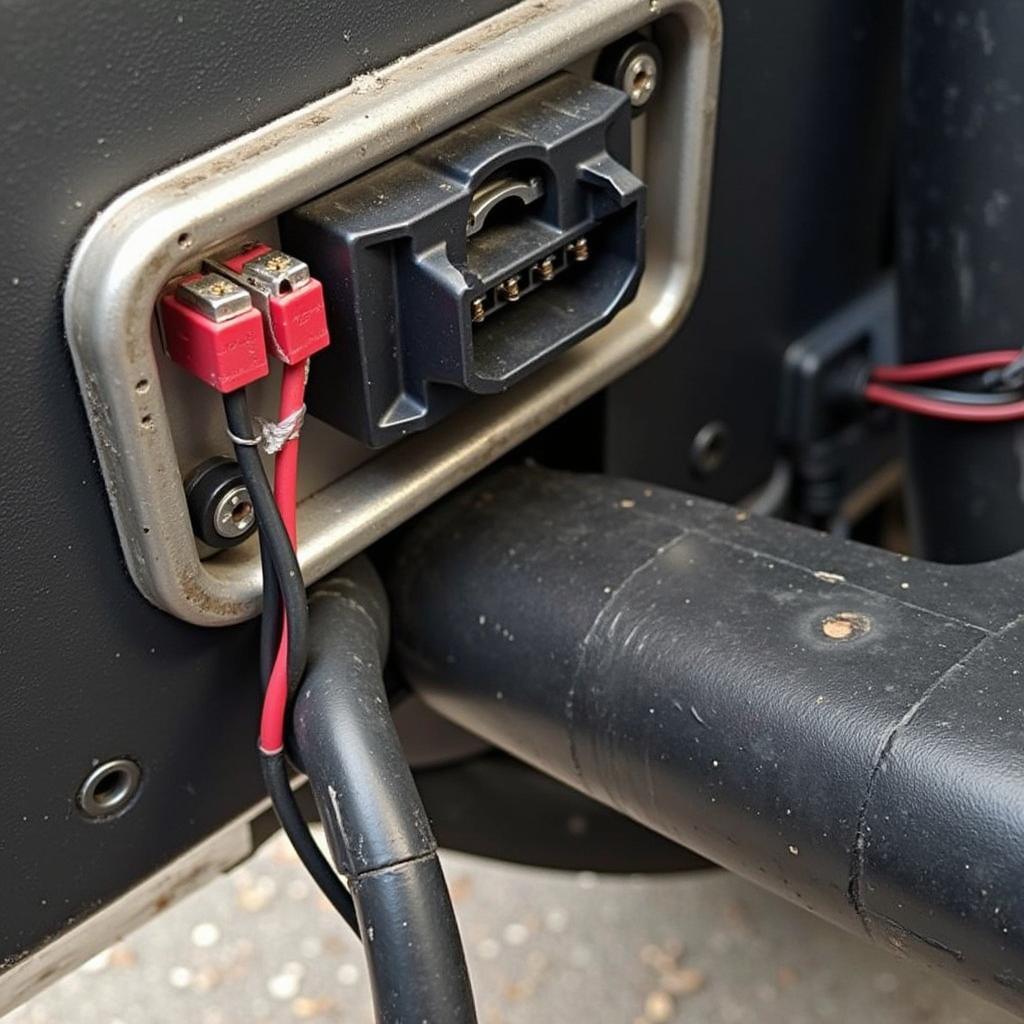 GMC Trailer Brake Wiring Connection