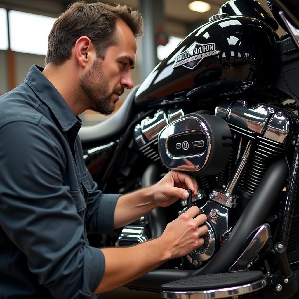 Harley Davidson Brake System Inspection