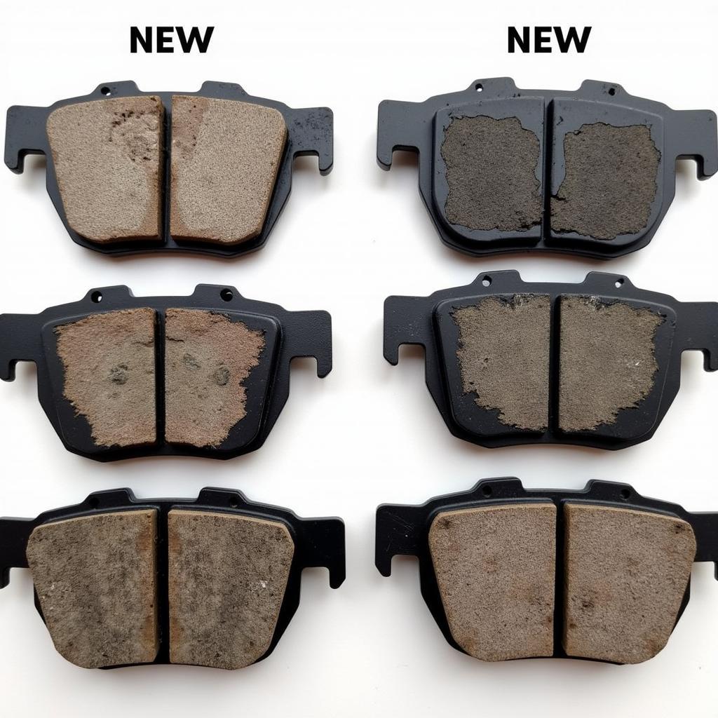 Inspecting Worn Brake Pads