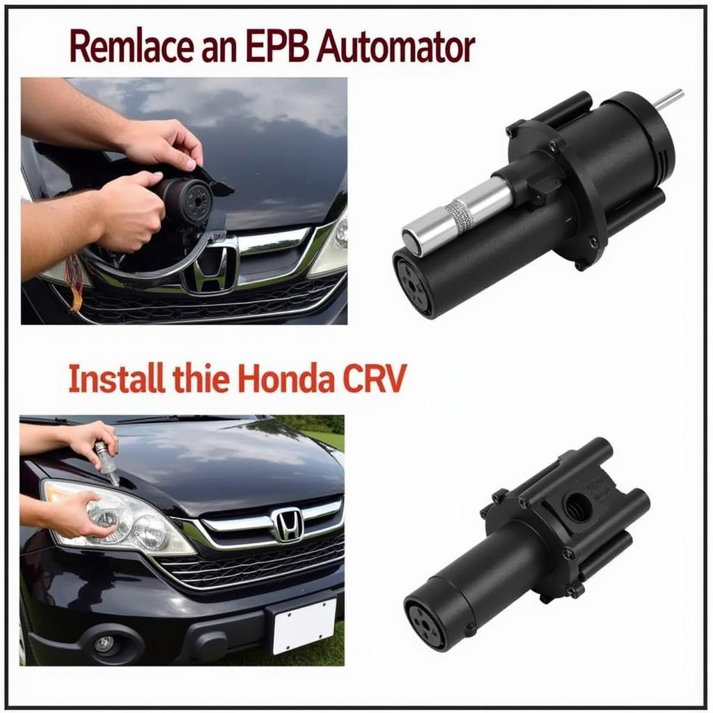 Honda CRV EPB Actuator Replacement