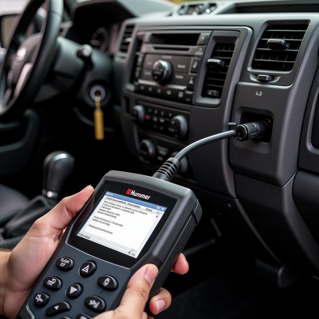 Performing a Diagnostic Scan on a Hummer H2