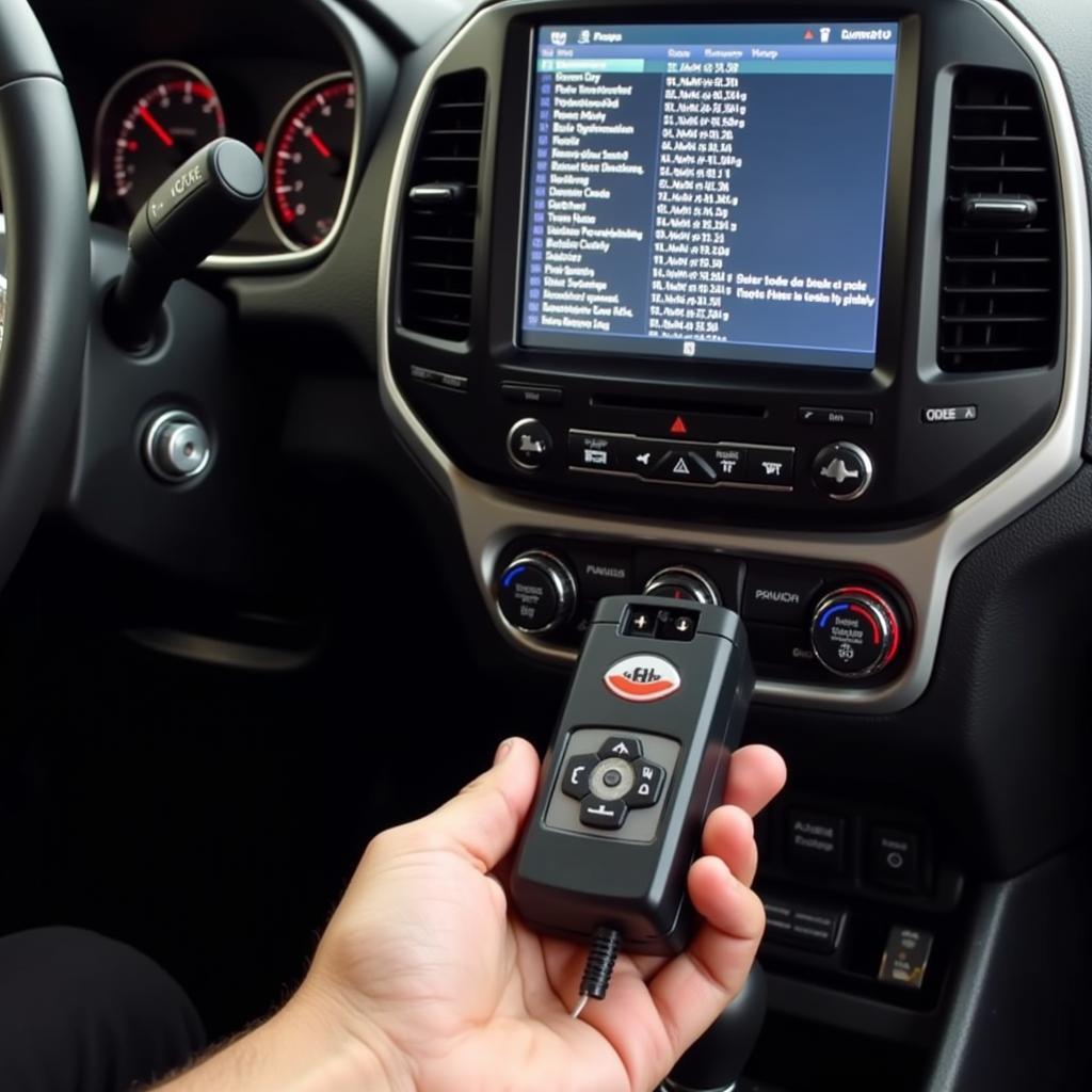 Performing a Diagnostic Scan on a Jeep Compass