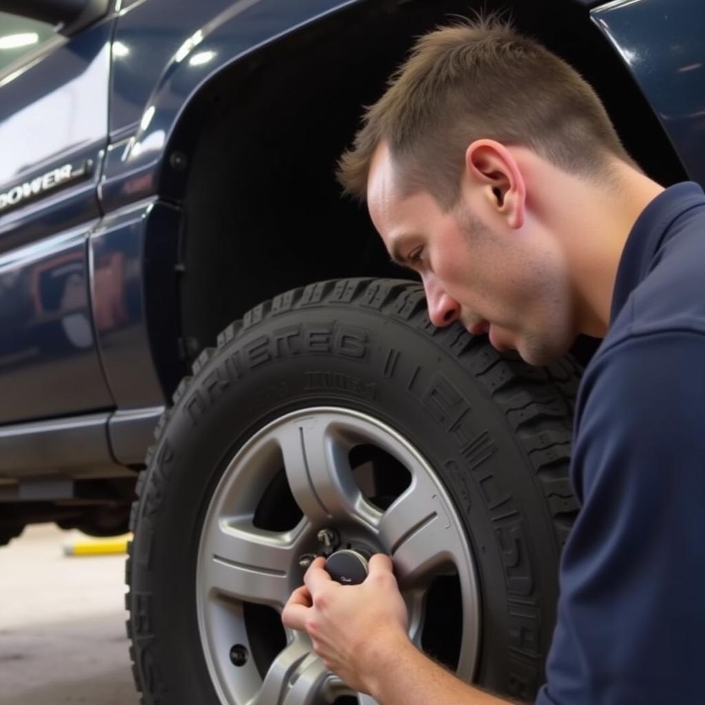 Faulty ABS Sensor in a Jeep Grand Cherokee