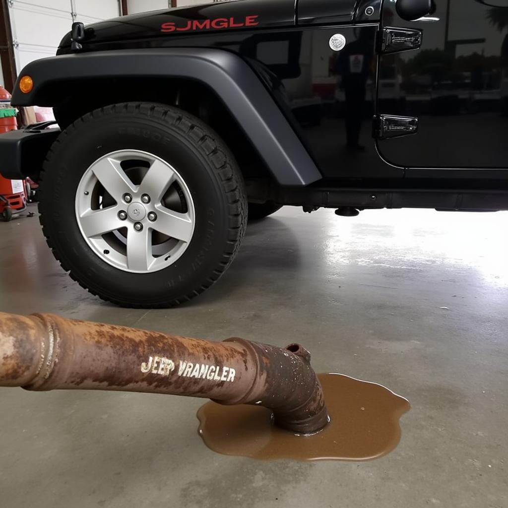 Jeep Wrangler Brake Fluid Leak