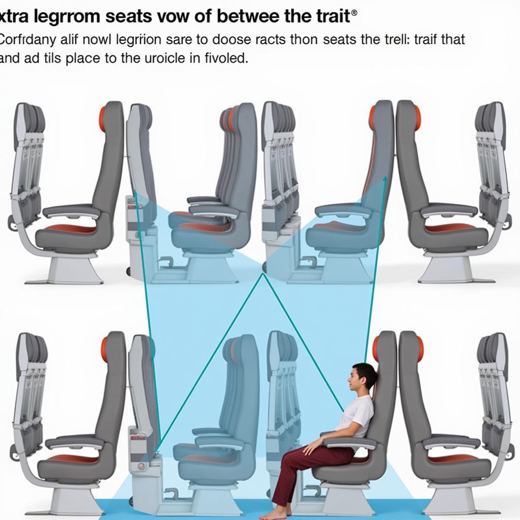 Jet2 Extra Legroom Seats on a Plane