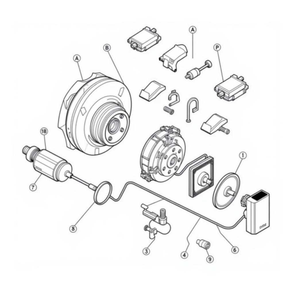 Kia Optima Brake System Components