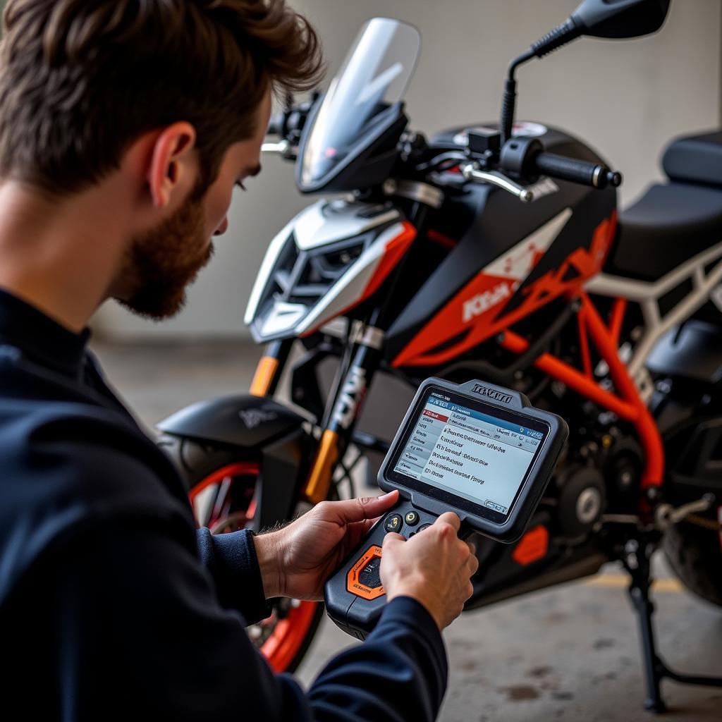 KTM 1190 ECU Scan