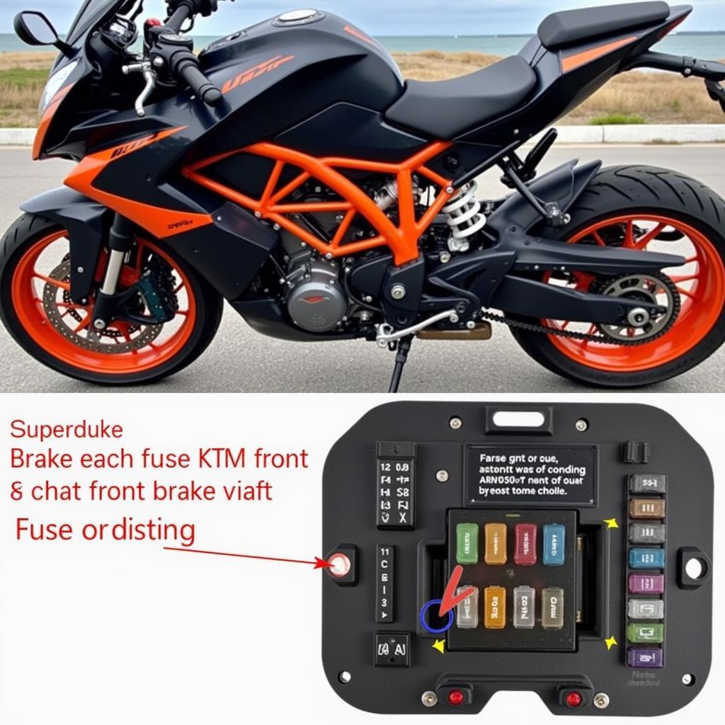 KTM Superduke Fuse Box Diagram