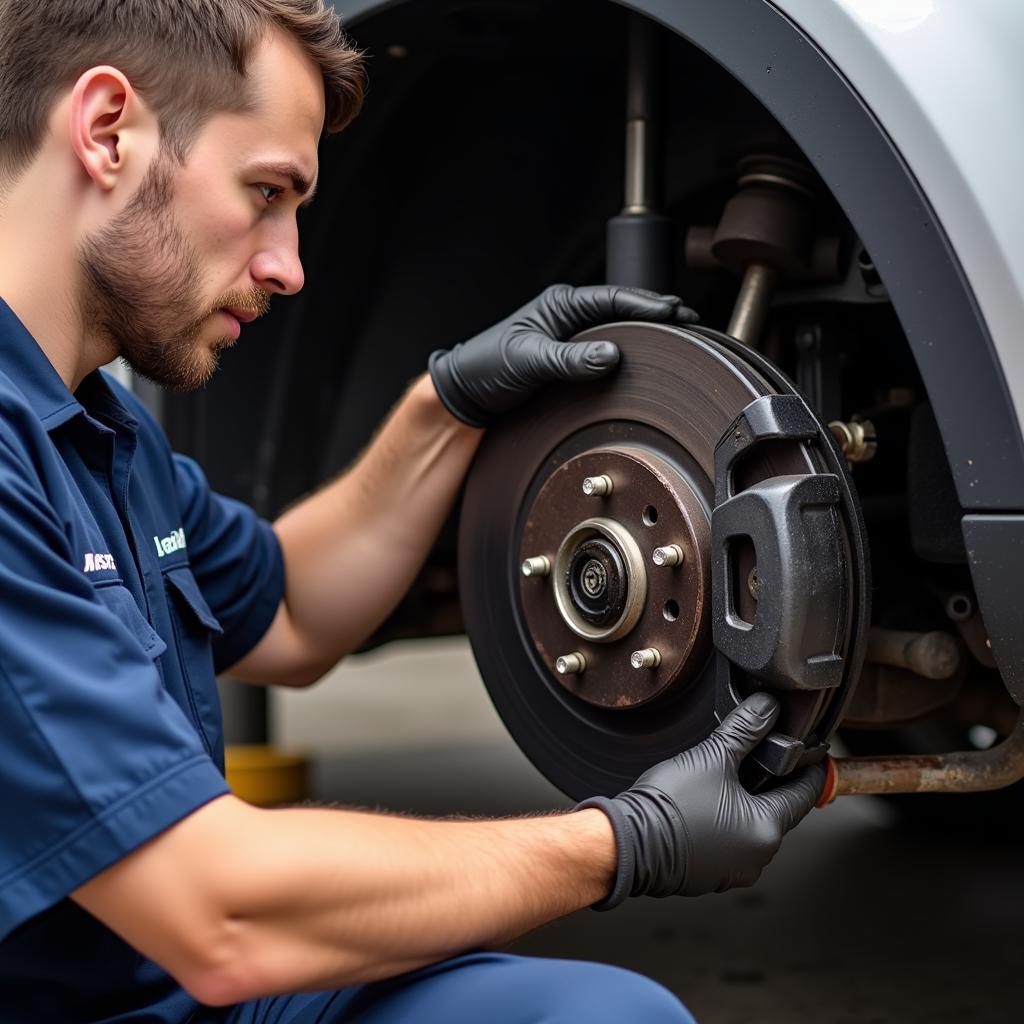 Land Rover Brake Pad Replacement