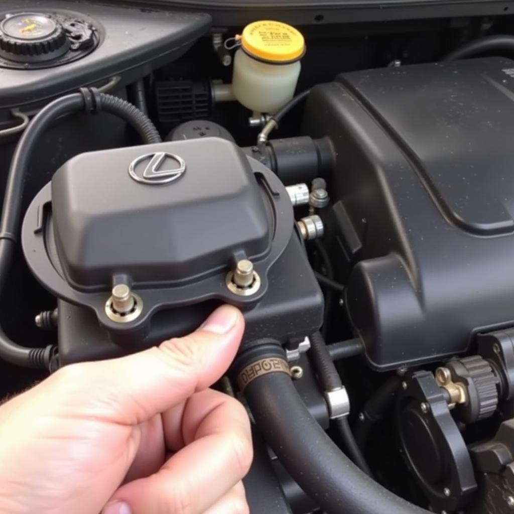 Checking Lexus Brake Fluid Level