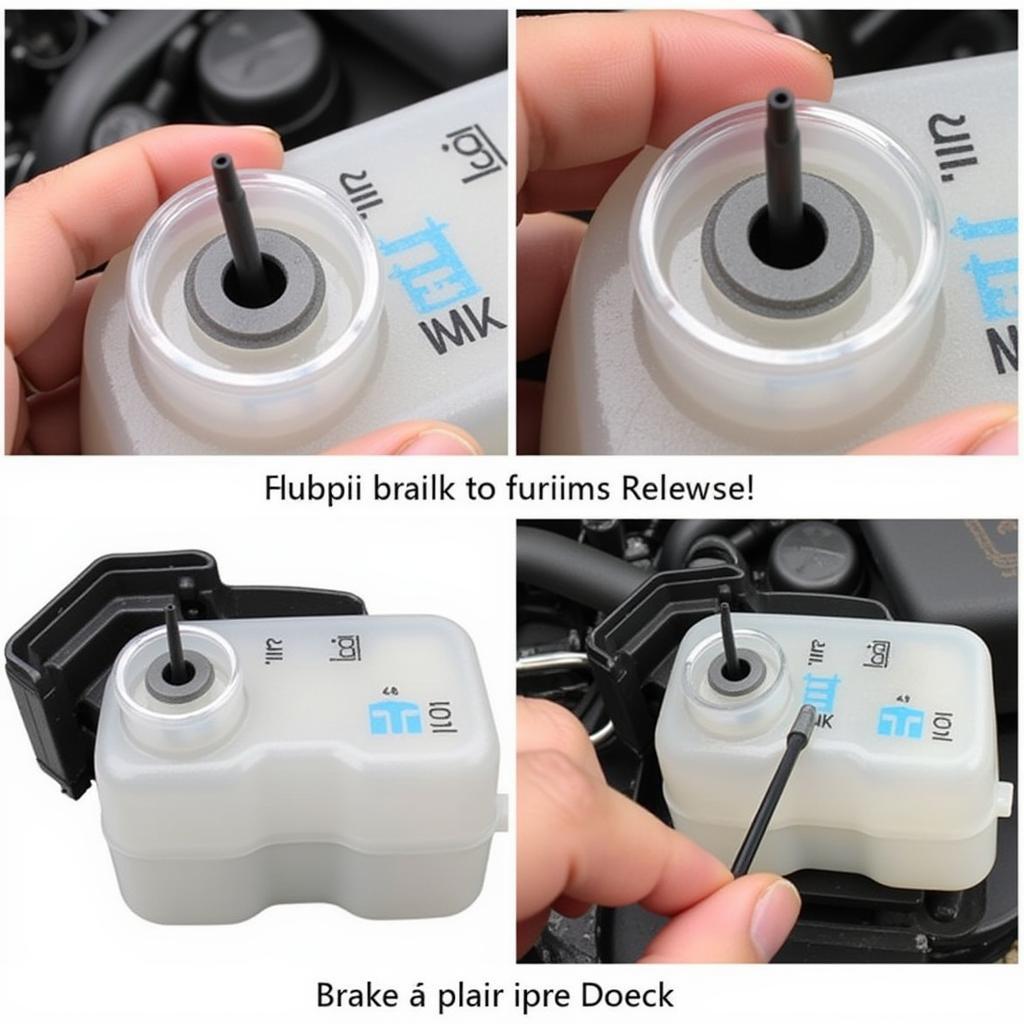 Car Brake Fluid Reservoir