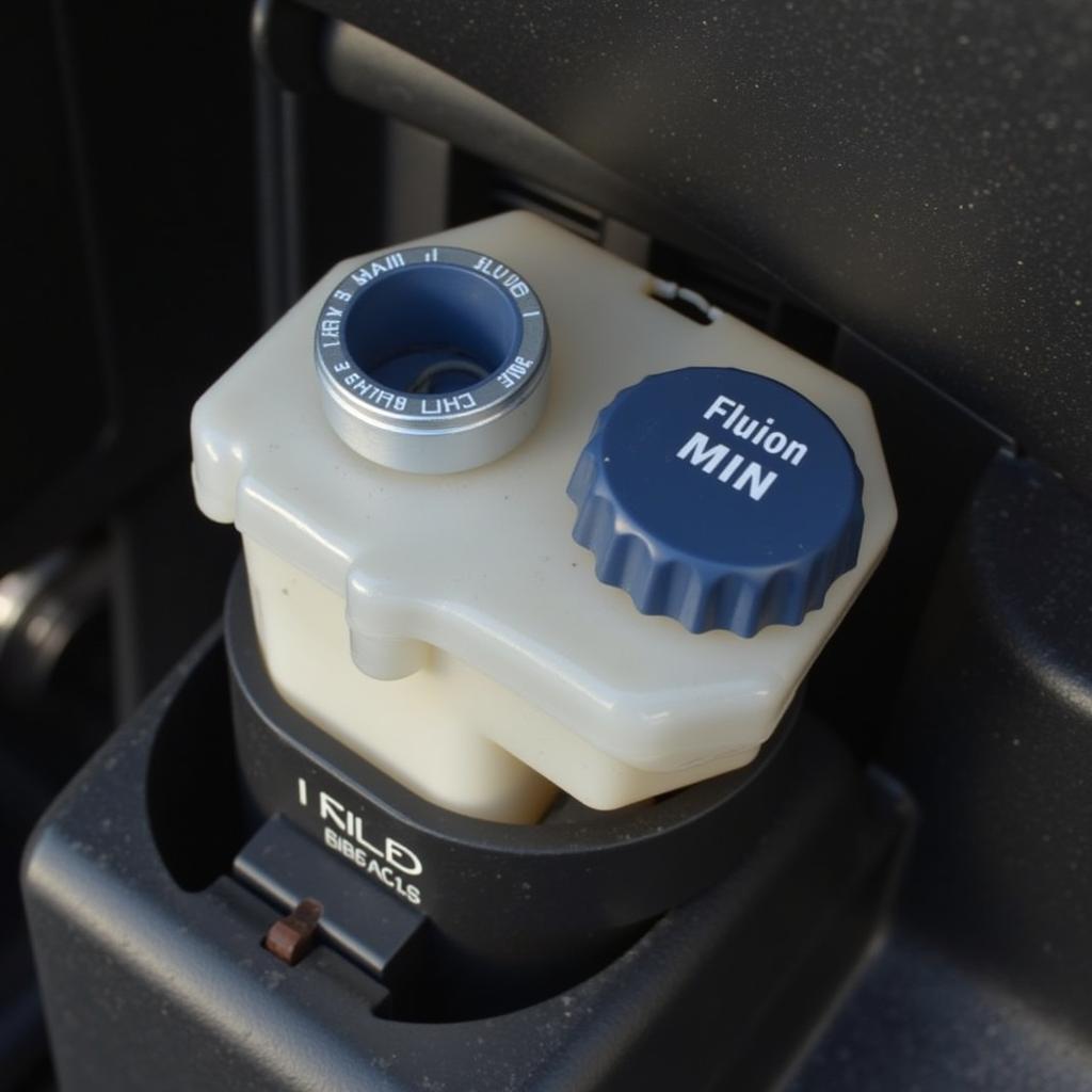 Low Brake Fluid Reservoir in 2008 F-150