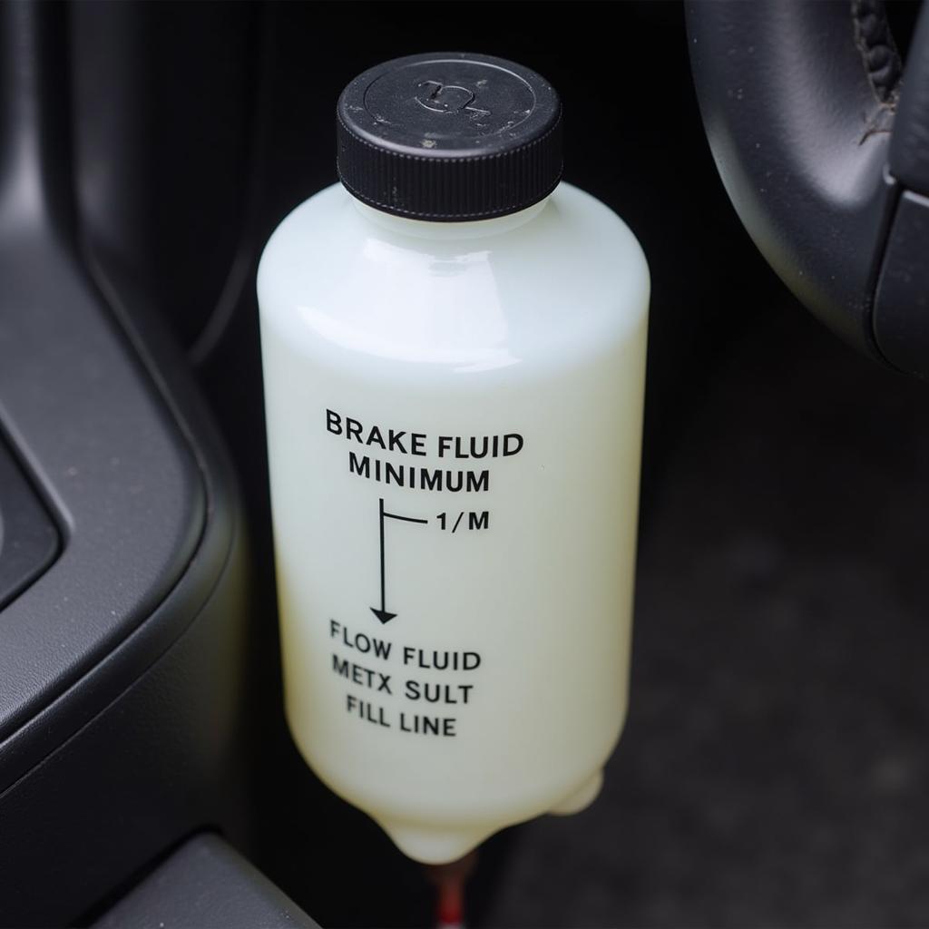 Low Brake Fluid Reservoir