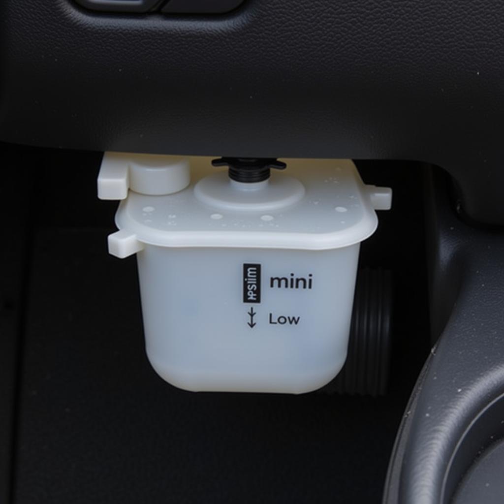 Hyundai Tucson Low Brake Fluid Reservoir