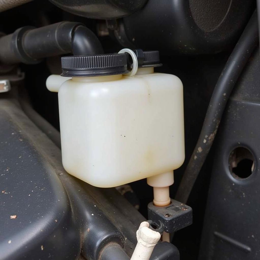 Low Brake Fluid Reservoir