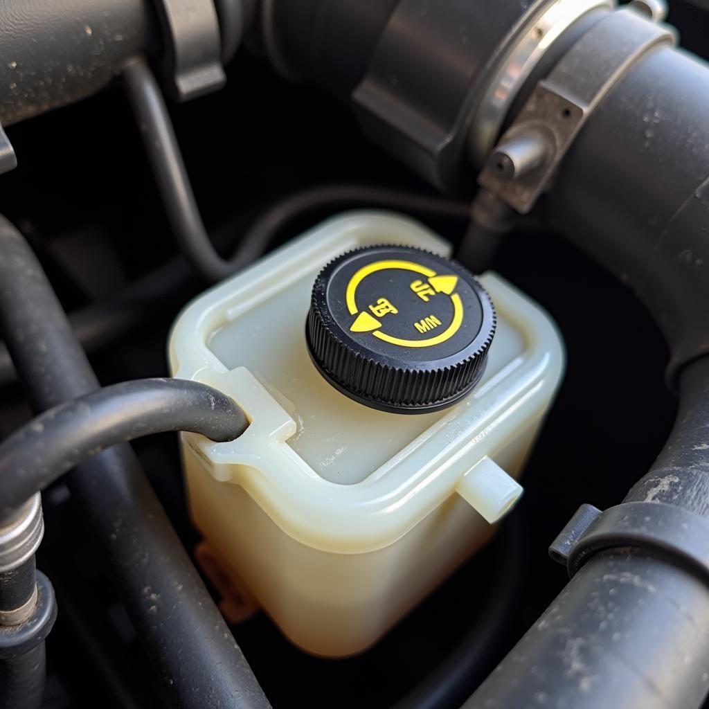 1993 Toyota Supra Low Brake Fluid Reservoir