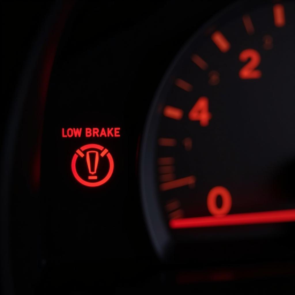 Toyota Low Brake Fluid Warning Light