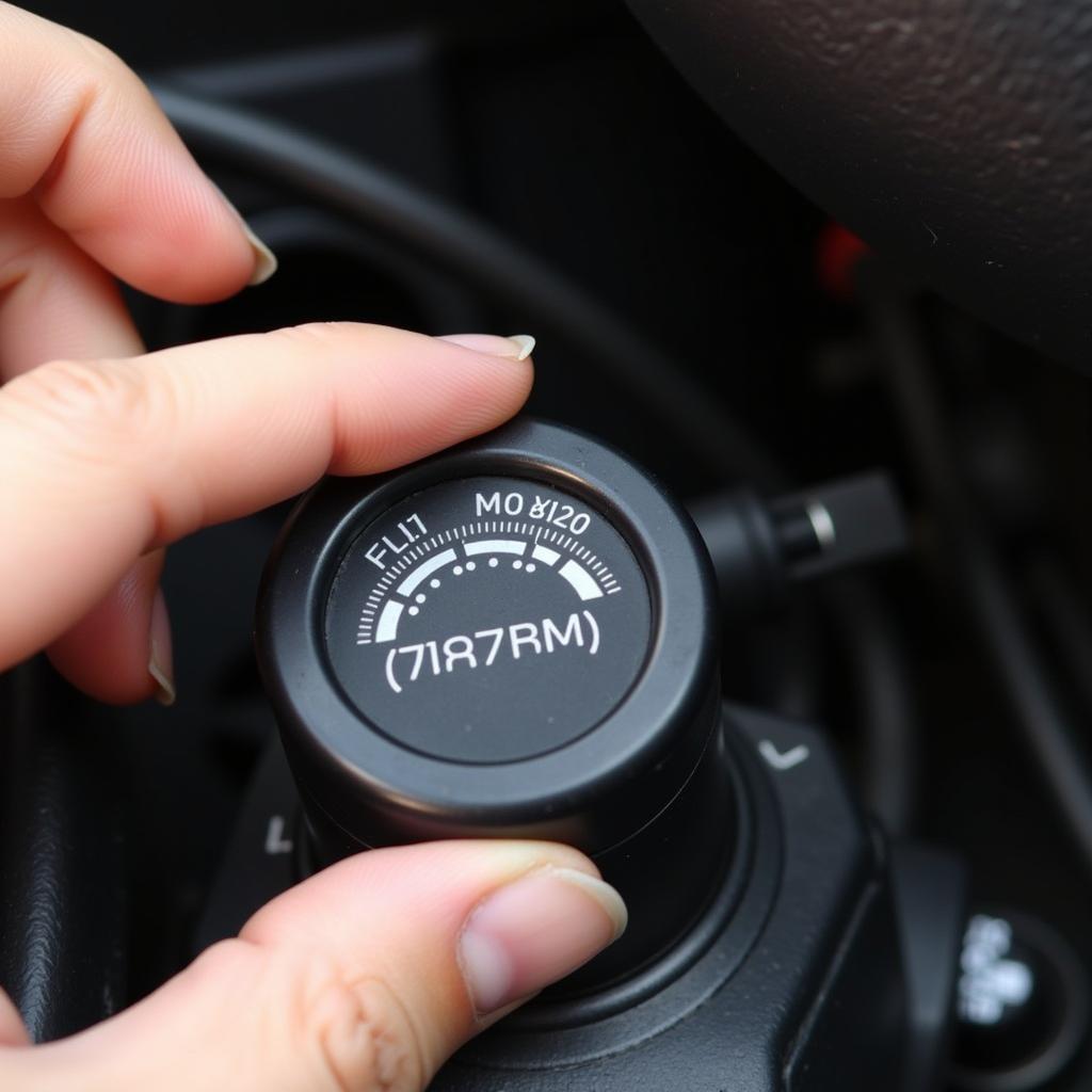 Checking the Mazda Brake Fluid Reservoir