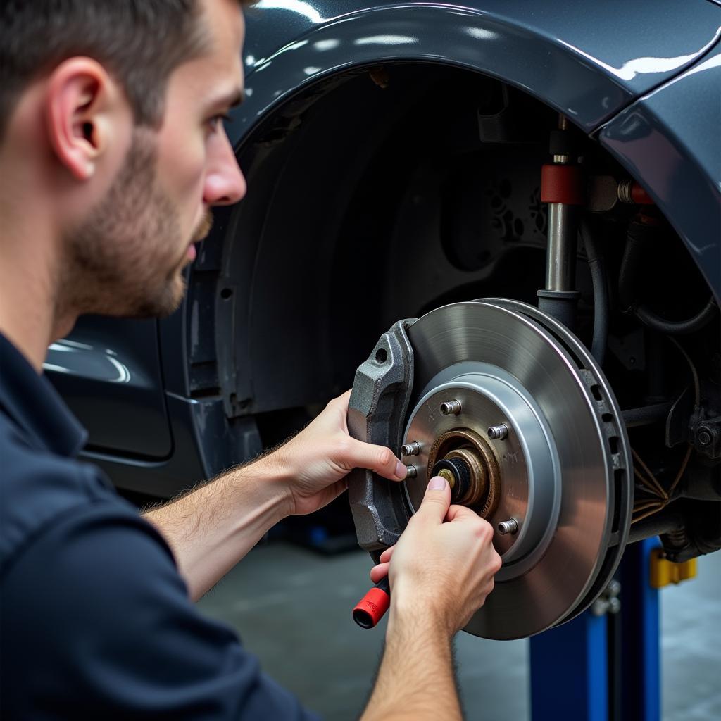 Professional Brake System Inspection on a Ford Fiesta