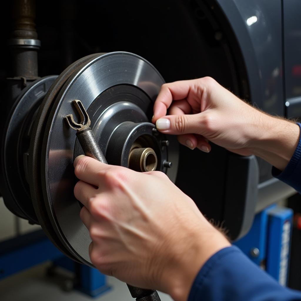 Car Brake System Inspection