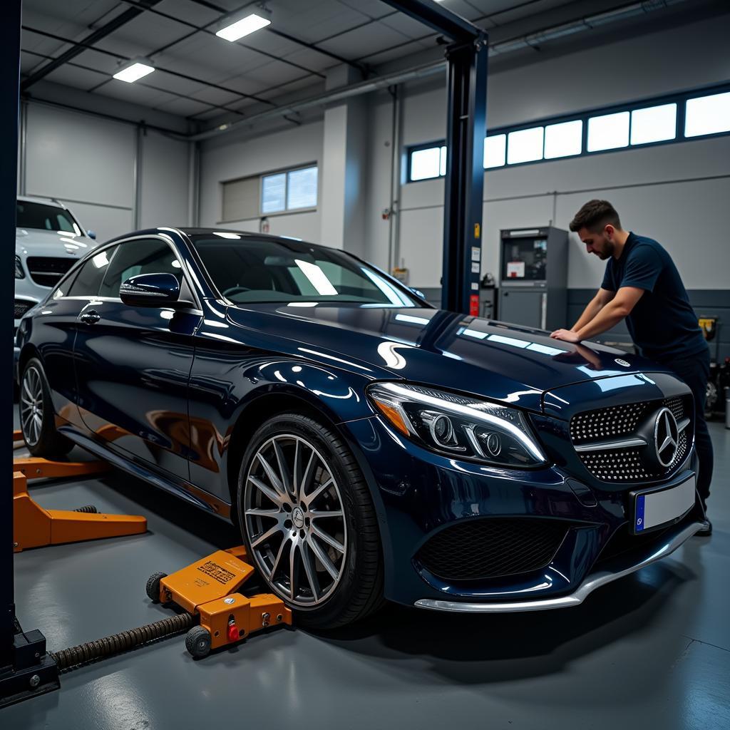 Mercedes Benz Brake Service