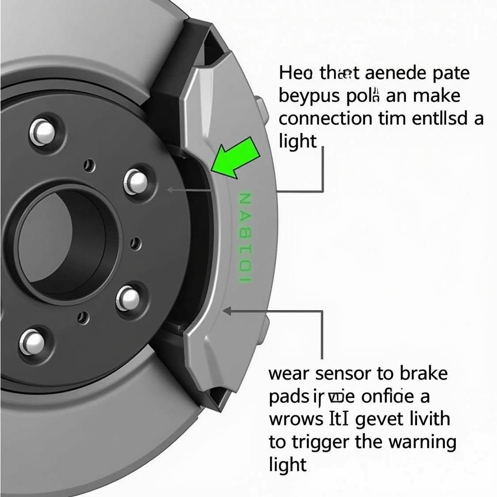 Mercedes Brake Pad Wear Sensor