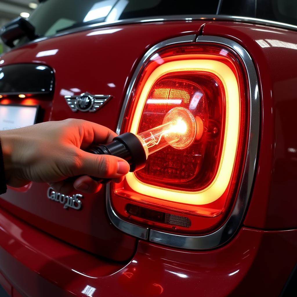 Replacing Brake Light Bulb