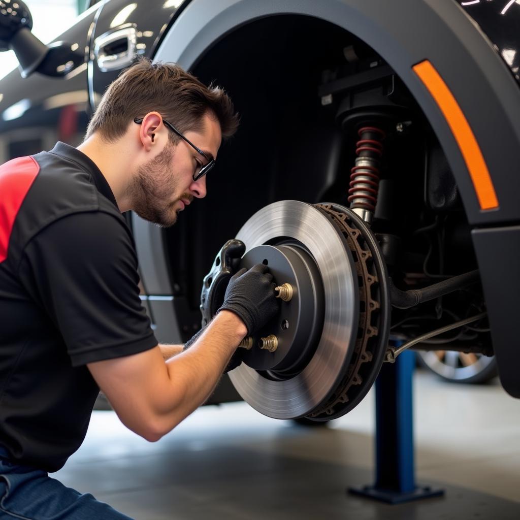 Mini Cooper Brake System Inspection